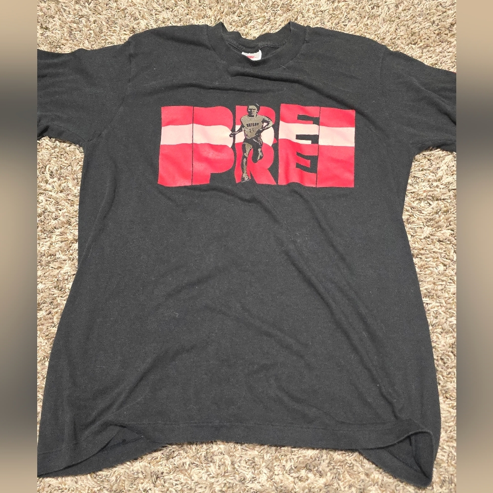 Nike Black and Red Graphic Tee